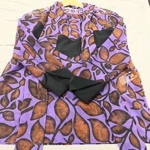 Just Cavalli blouse and leggings set made in Italy.